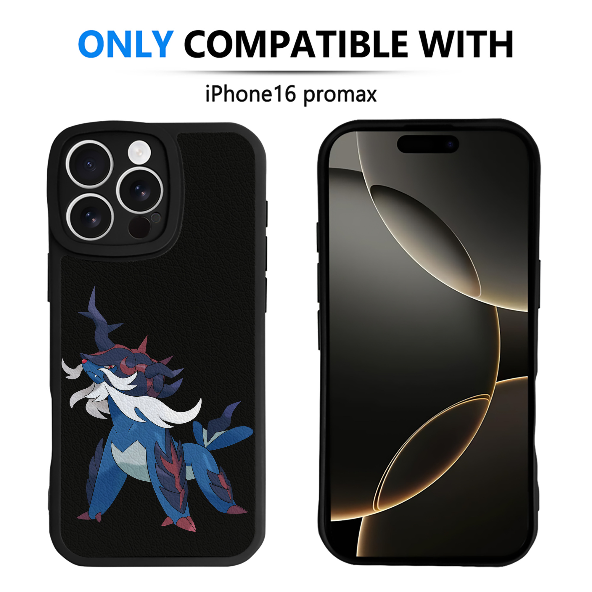 （画像用） ポケットモンスター Pokémon 【iPhone 16シリーズ対応】シリコンスマホケース（レザー調） 材質：シリコン